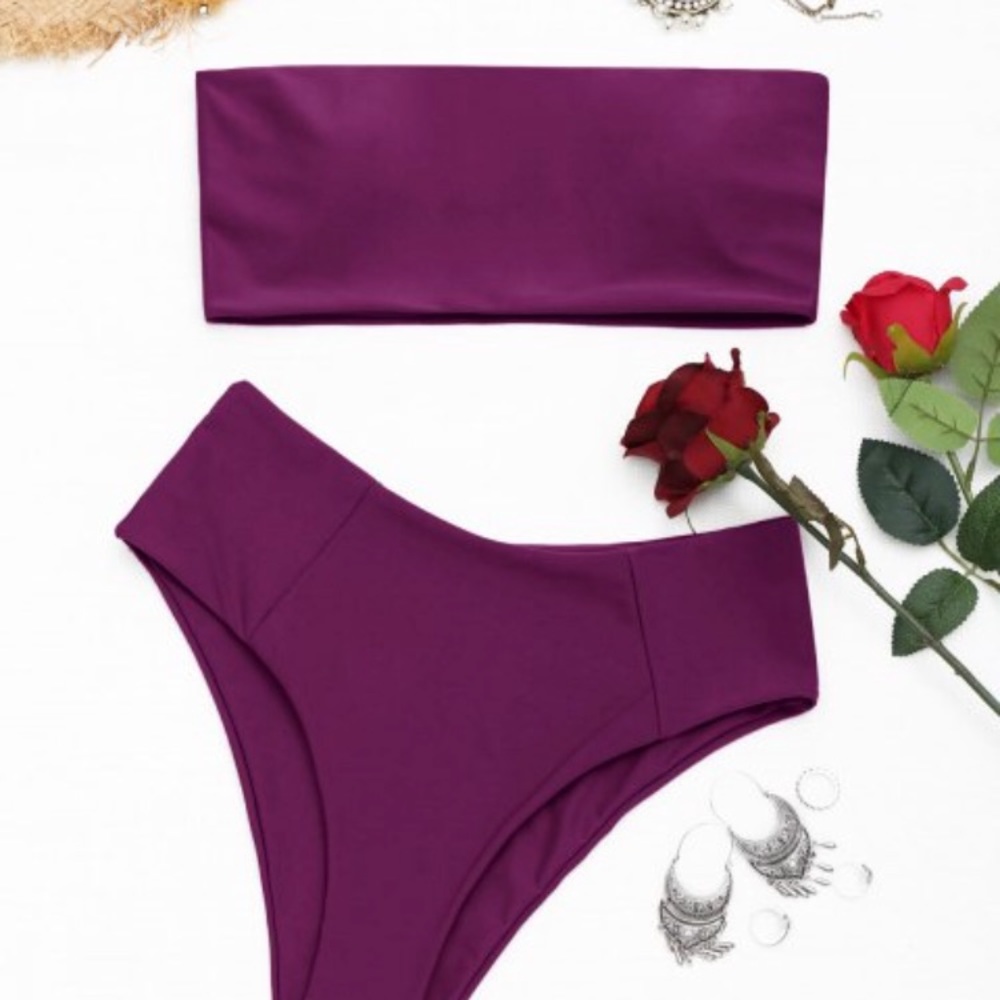 Zaful purple bikini
